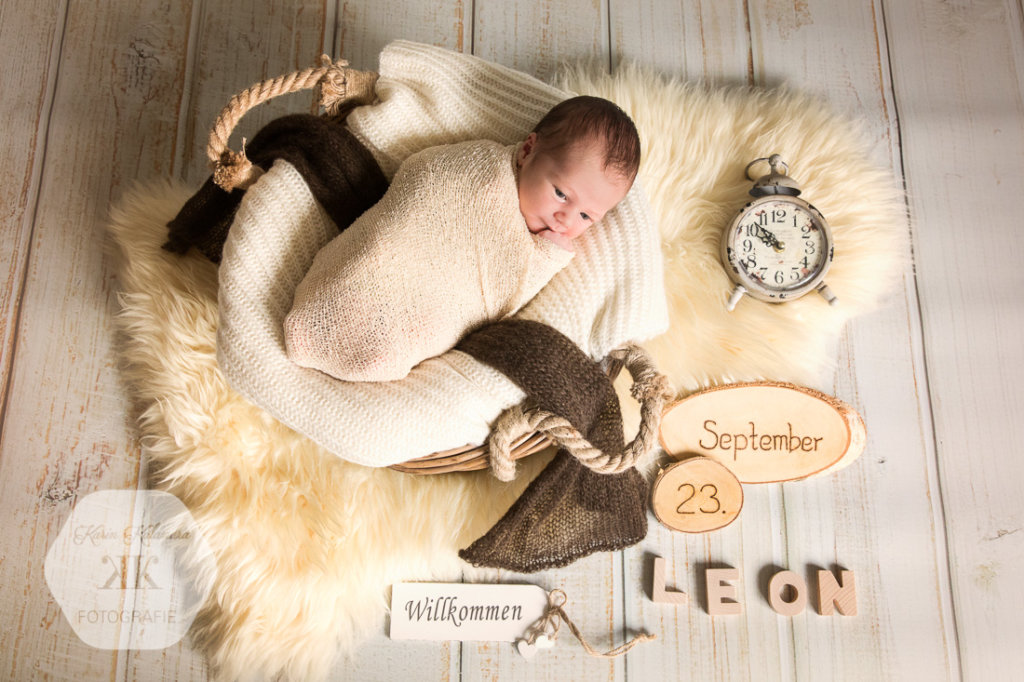 Fotoshooting mit Baby Leon #1