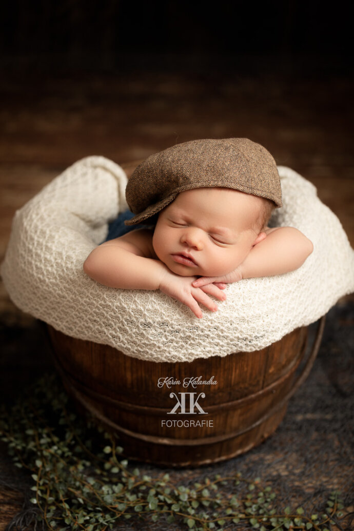 Süße Babybilder in Hennersdorf bei Wien, Babyfotografie