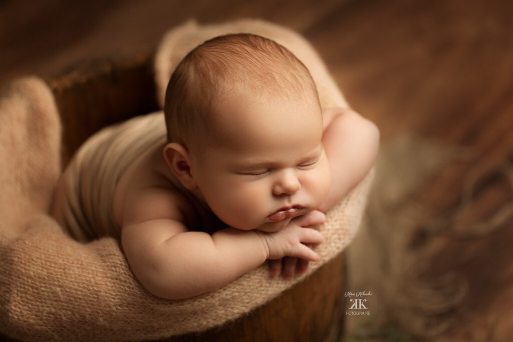 Knuddeliges Newbornbaby-Fotohsooting #3