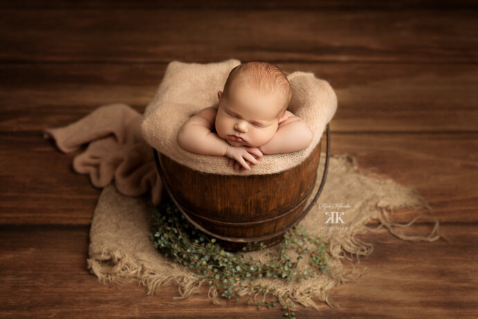 Knuddeliges Newbornbaby-Fotohsooting #2